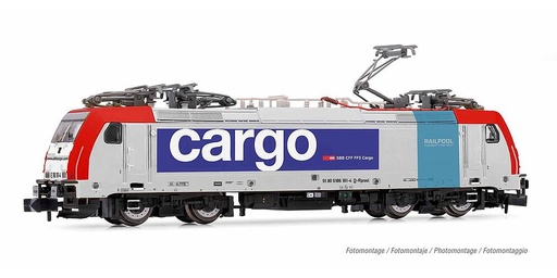 [ARNOLD HN2459  ] ARNOLD HN2459  1/160   CFF Cargo, Locomotive électrique série 186, 186 181-4, RAILPOOL 