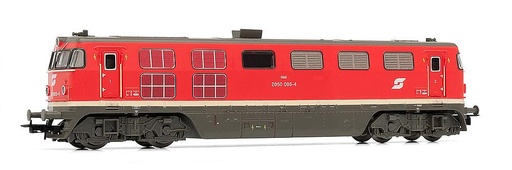 [RIVAROSSI HR2818  ] RIVAROSSI HR2818  1/87   ÖBB, locomotive diesel série 2050, rouge trafic 