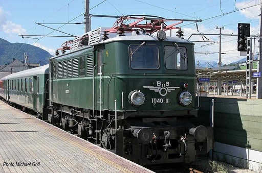 [RIVAROSSI HR2819D  ] RIVAROSSI HR2819D  1/87   ÖBB, locomotive électrique série 1040, verte 