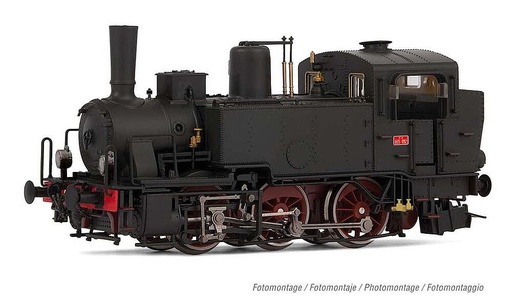 [RIVAROSSI HR2790S  ] RIVAROSSI HR2790S  1/87   FS, locomotive à vapeur Gr. 835, lampes électriques, grande pompe Westinghouse 