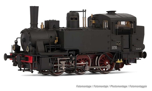 [RIVAROSSI HR2788S  ] RIVAROSSI HR2788S  1/87   FS, locomotive à vapeur Gr. 835, lampes à huile, boîte à eau 