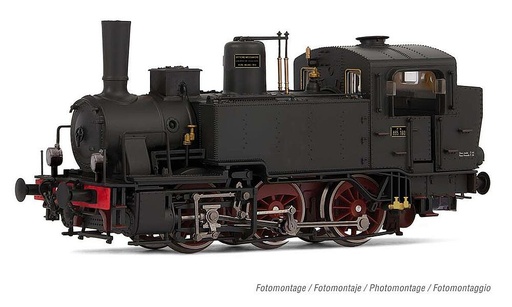 [RIVAROSSI HR2789S  ] RIVAROSSI HR2789S  1/87   FS, locomotive à vapeur Gr. 835, lampes électriques, petite pompe Westinghouse 
