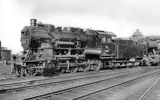 [RIVAROSSI HR2889  ] RIVAROSSI HR2889  1/87   DB, locomotive à vapeur série 56.20, chaudière à trois dômes, noir/rouge 
