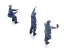 SNCF personnel chargeant du charbon (3x) ready 1:87 ARTITEC 5870069