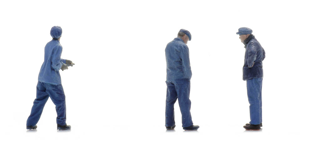 SNCF personnel à la prise d’eau (3x) ready 1:87 ARTITEC 5870070