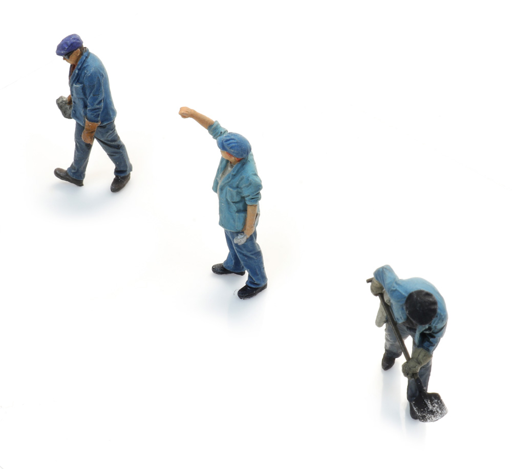 Personnel de dépôt (3x) kit 1:87 ARTITEC 7875043