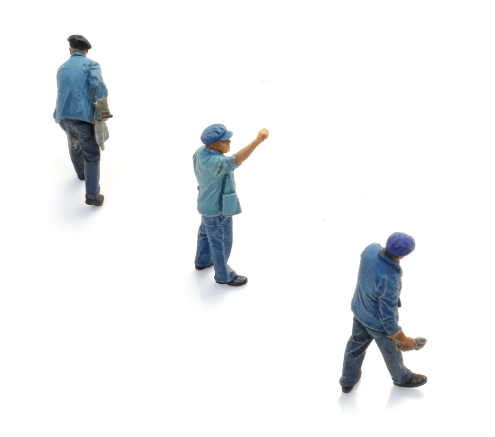 Personnel de dépôt (3x) kit 1:87 ARTITEC 7875043