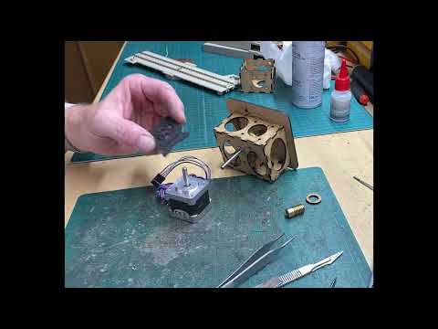 Kit universel de motorisation avec  moteur pas à pas et mécanisme pour pont  tournant  RMA 19902