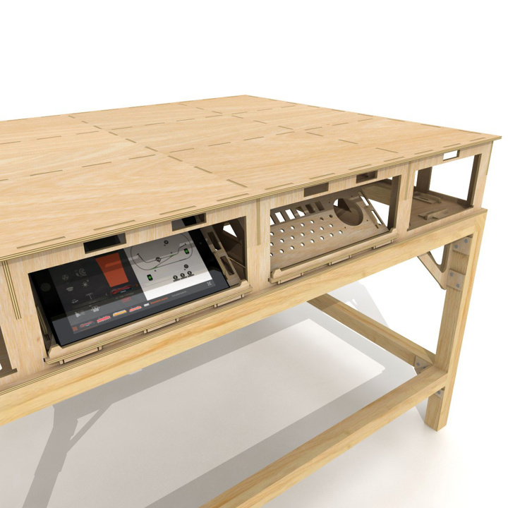 Support TCO extractible pour tablettes HCT9800A I-Track France 