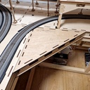 Module prêt à assembler  T6 triangle 30x30x6 cm HCT9821TB I-Track France 