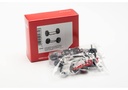 KIT HO Accessoires Pièces de direction pour tracteurs Medi (4 essieux) Herpa 053303