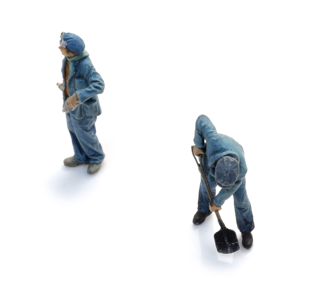 SNCF personnel chargeant des briquettes kit 1:87 ARTITEC 7875032