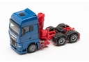 HO MAN TGX GX 6x4 Tracteur avec grue de chargement, bleu Herpa 313100-002