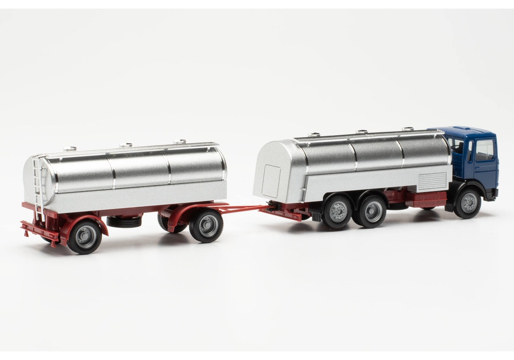 HO MAN F8 Camion avec remorque citerne de lait Herpa 317238
