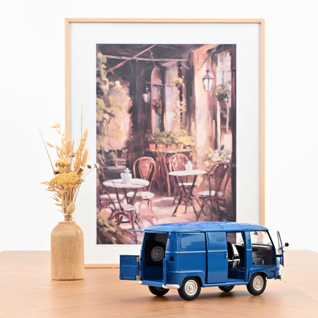 Renault Estafette 1967 Saviem Blue 1:18 Norev 185122 