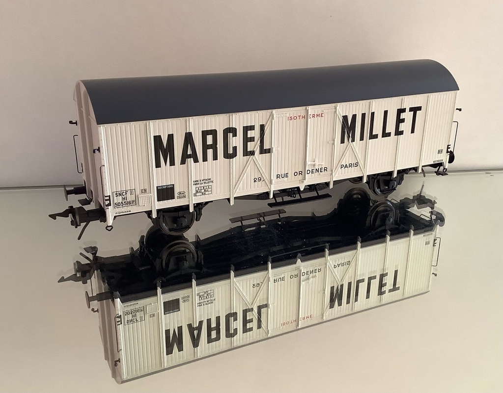 Wagon frigorifique MARCEL MILLET SNCF (1945-1956) Lenz 42224-30 