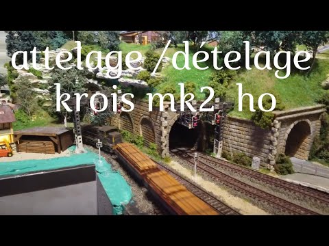 KROIS MK-2B HO ATTELAGE DIGITAL FONCTIONNEL TRACTION SIMPLE