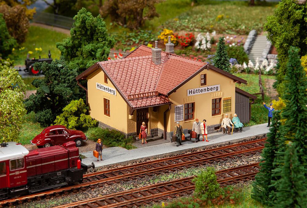 Faller 110151   H0  Station d’arrêt Hüttenberg 147 x 127 x 84 mm
