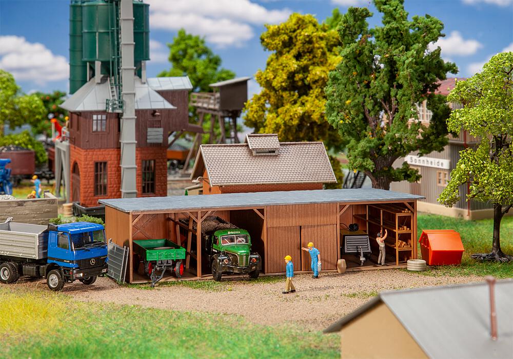 Faller 120096   H0  Hangar-entrepôt 188 x 92 x 44 mm