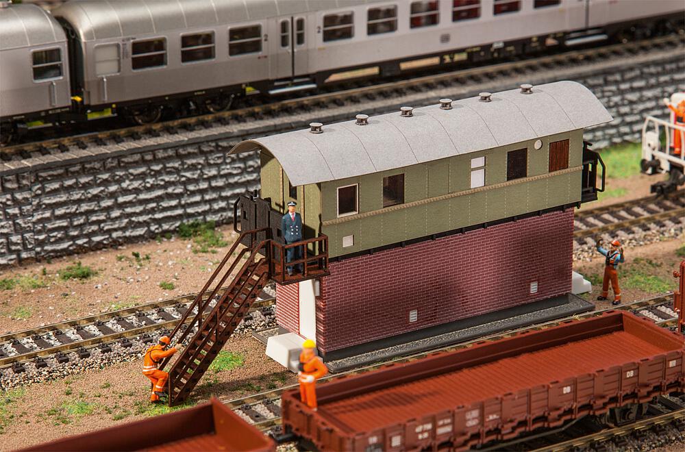 Faller 120112   H0  Poste d’aiguillage provisoire 159 x 48 x 73 mm