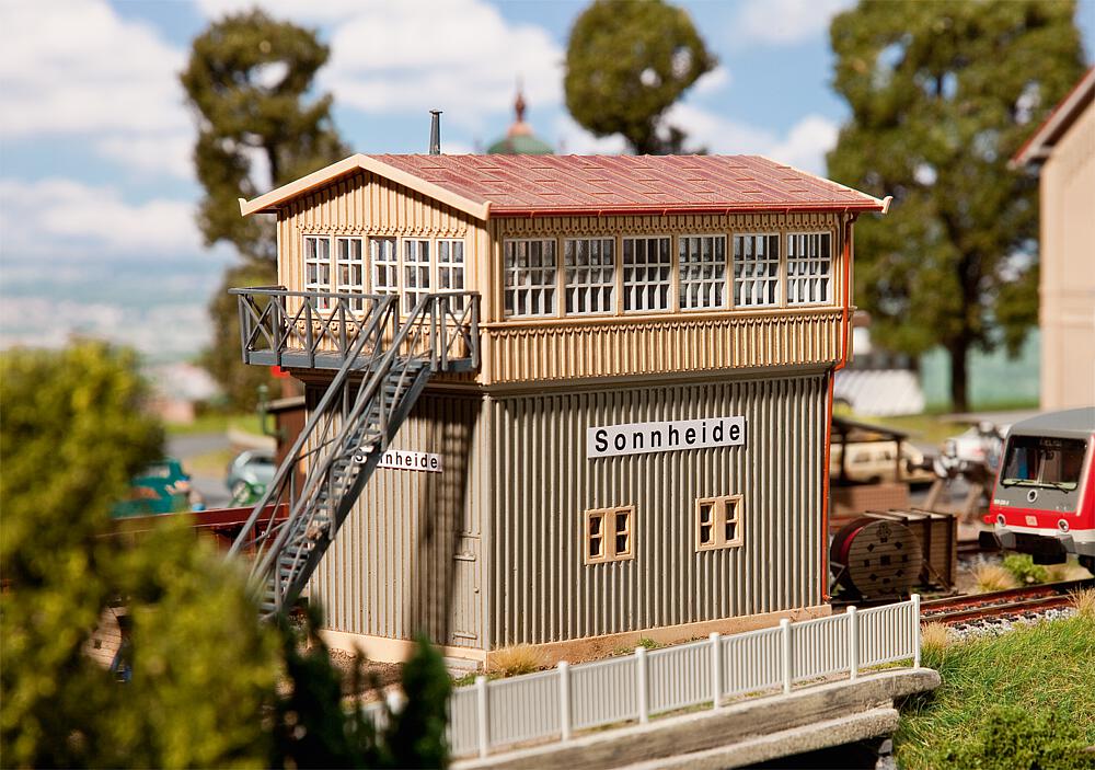Faller 120115   H0  Poste d’aiguillage Sonnheide 196 x 82 x 111 mm