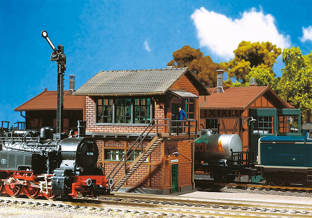 Faller 120120   H0  Poste d’aiguillage Mittelstadt 83 x 62 x 101 mm