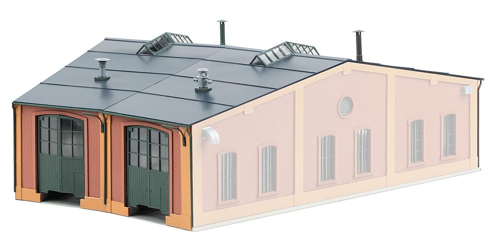 Faller 120282   H0  Coffret de complément pour Rotonde à locomotive au pas de 12° 369 x 325 x 129 mm