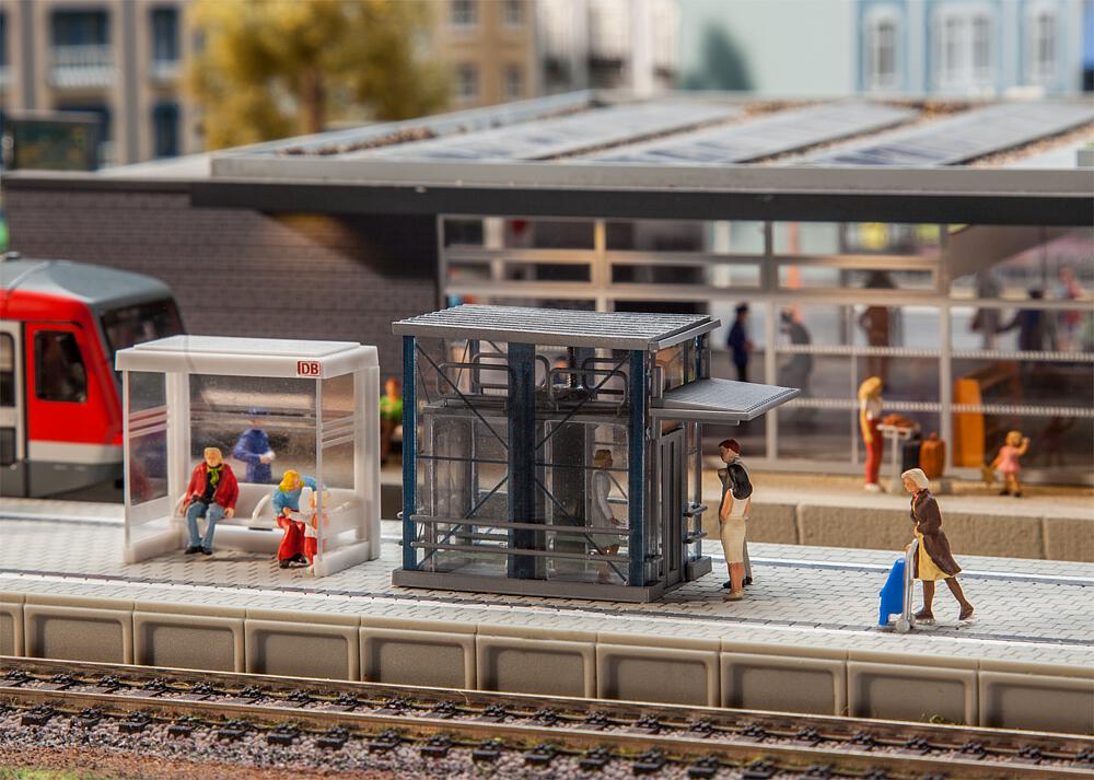 Faller 120297   H0  Ascenseur moderne avec pièces d'entraînement 52 x 31 x 37 mm