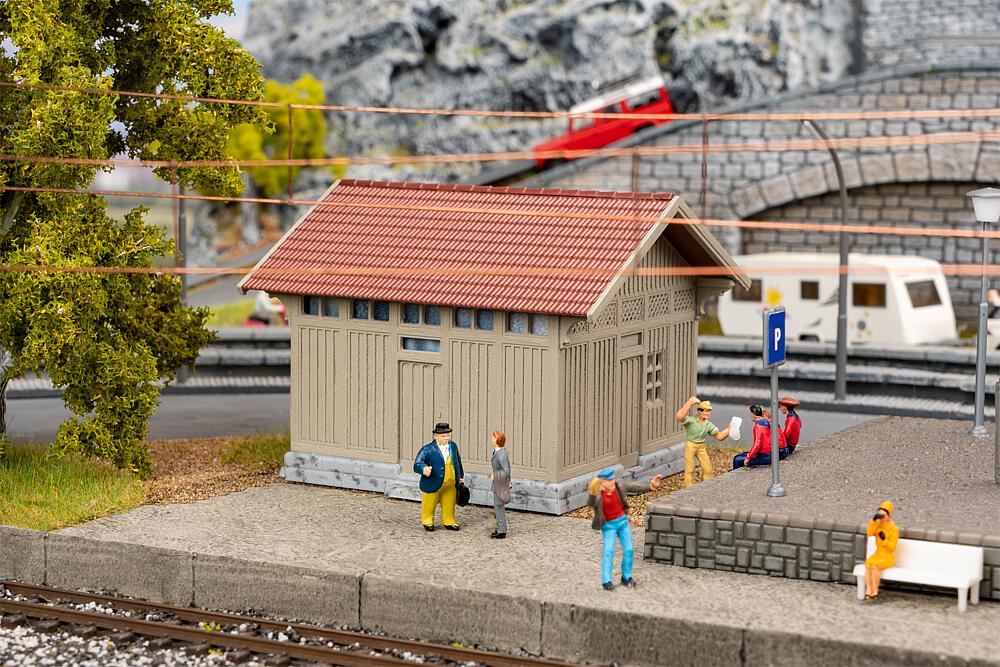 Faller 120307   H0  Sanitaires 81 x 72 x 60 mm