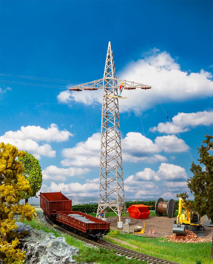 Faller 120377   H0  2 Pylône du réseau de traction 120 x 48 x 266 mm (2 x)