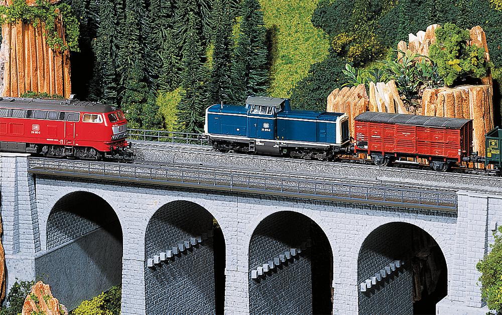 Faller 120477   H0  Partie supérieure de viaduc 188 x 71 mm