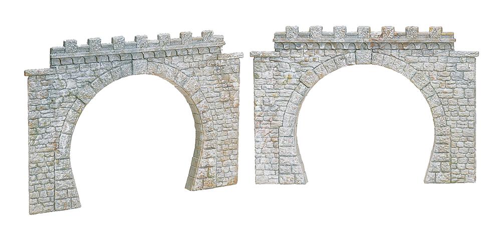 Faller 120565   H0  2 Entrées de tunnel 185 x 133 x 3 mm