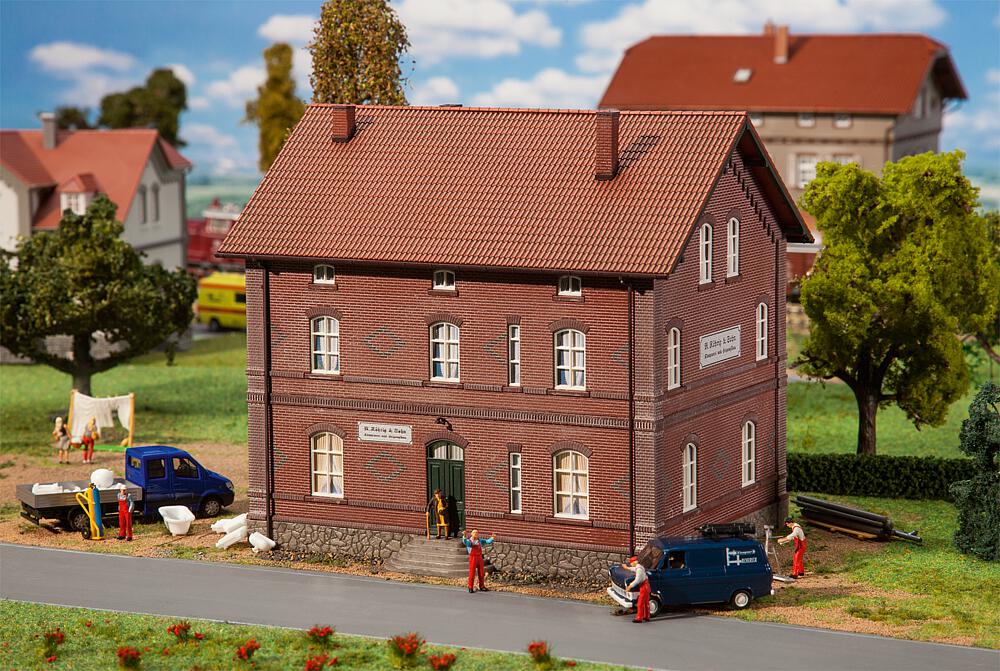 Faller 130196   H0  Plomberie M. Röhrig & Sohn 175 x 150 x 155 mm