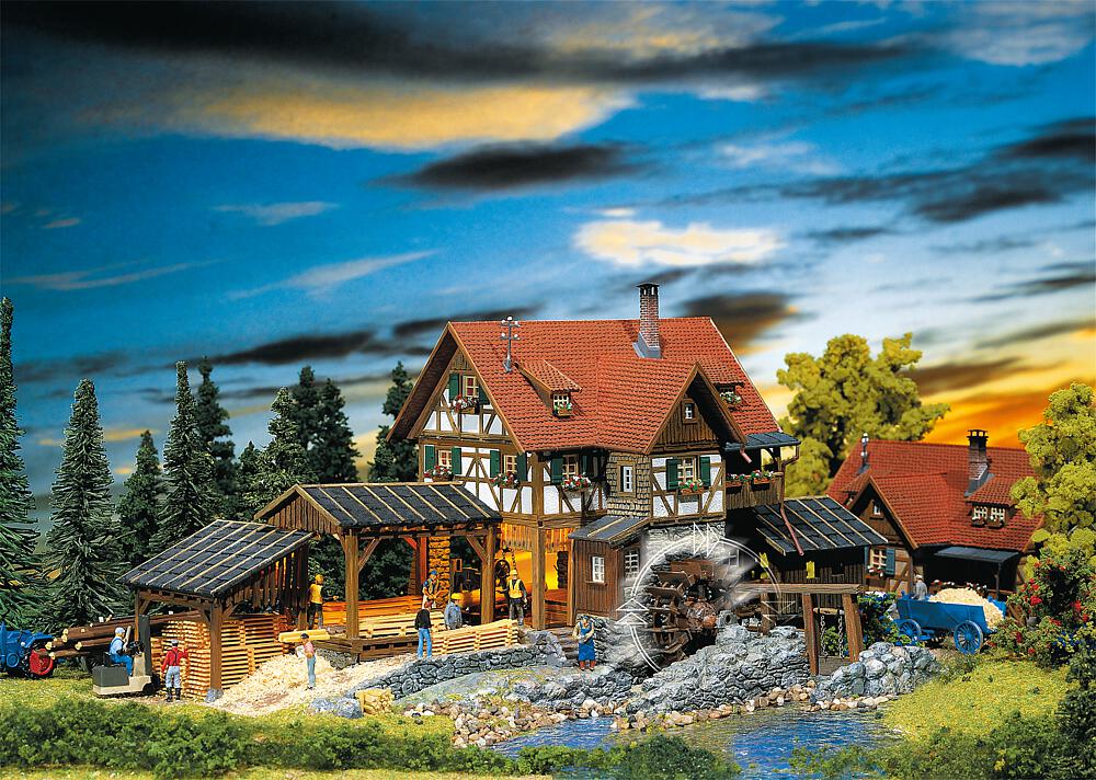 Faller 130229   H0  Moulin de scierie 345 x 200 x 145 mm