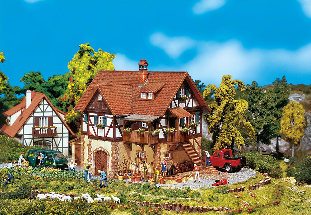 Faller 130266   H0  Maison à pans de bois 165 x 102 x 118 mm
