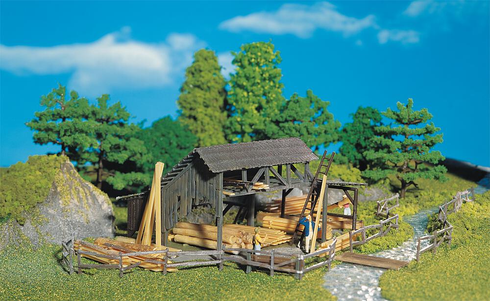 Faller 130288   H0  Dépôt de bois 130 x 86 x 56 mm