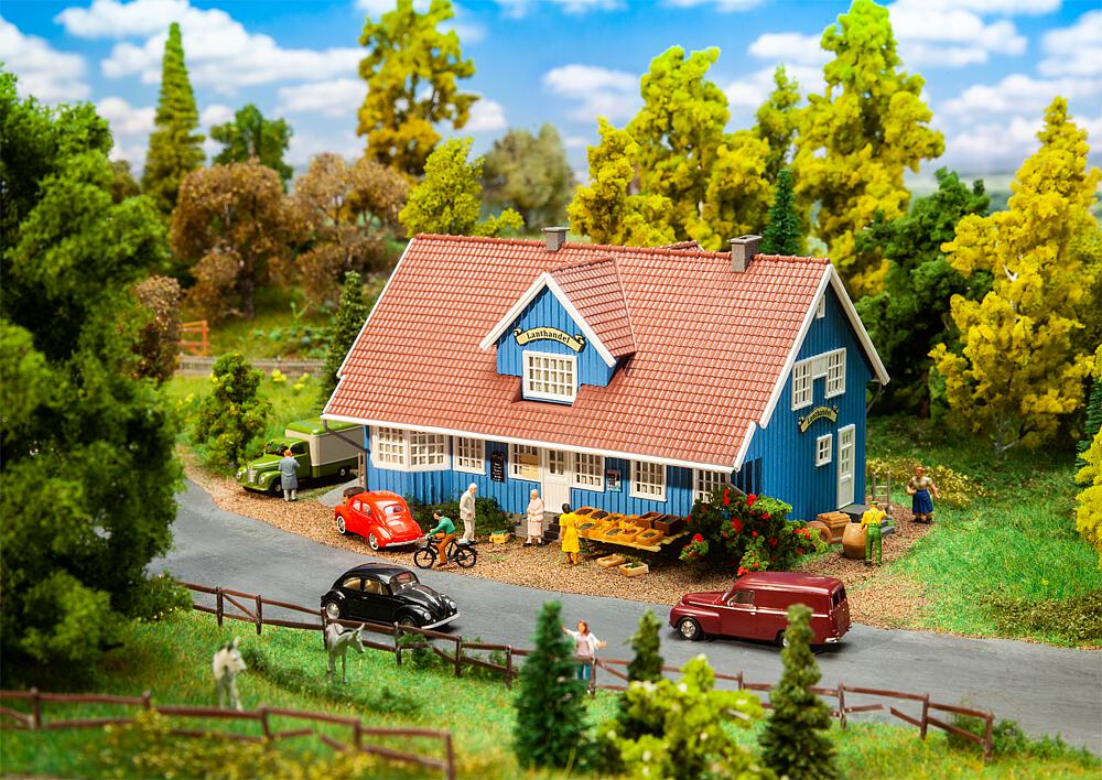 Faller 130660   H0  Boutique de village suédoise 200 x 110 x 105 mm