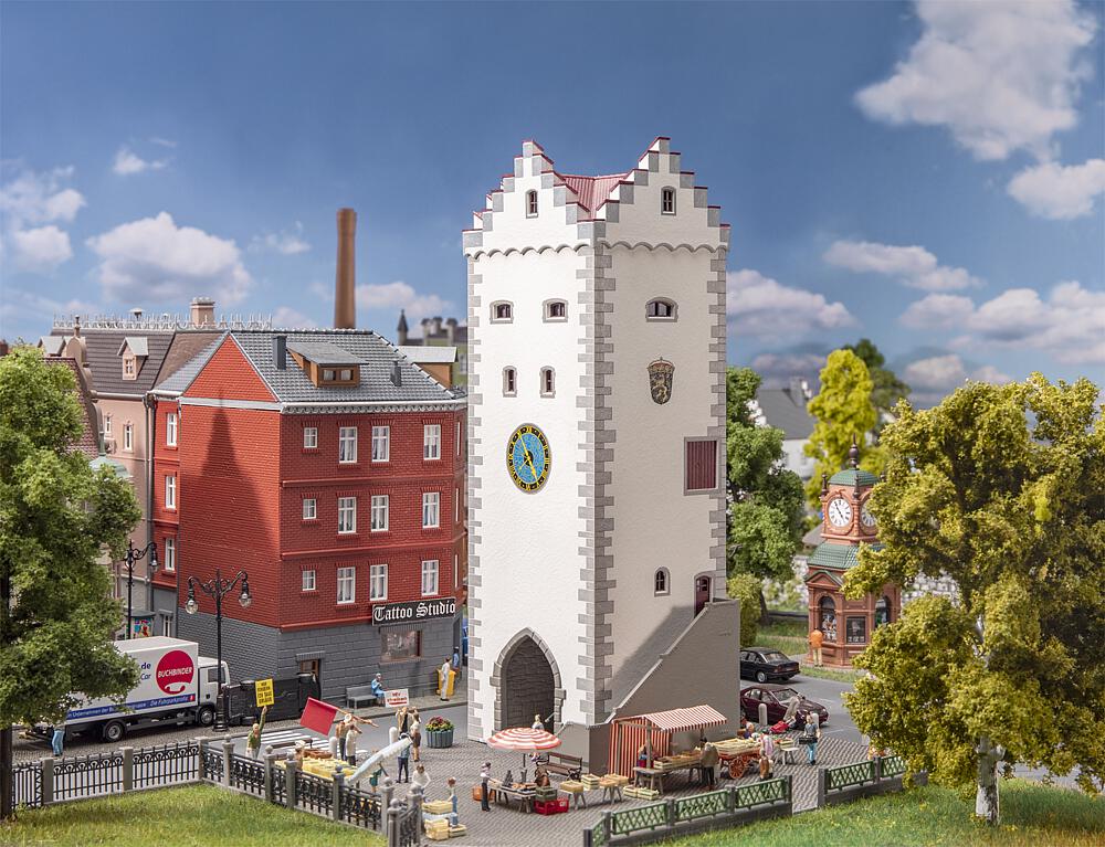 Faller 130824   H0  Beffroi 100 x 90 x 262 mm