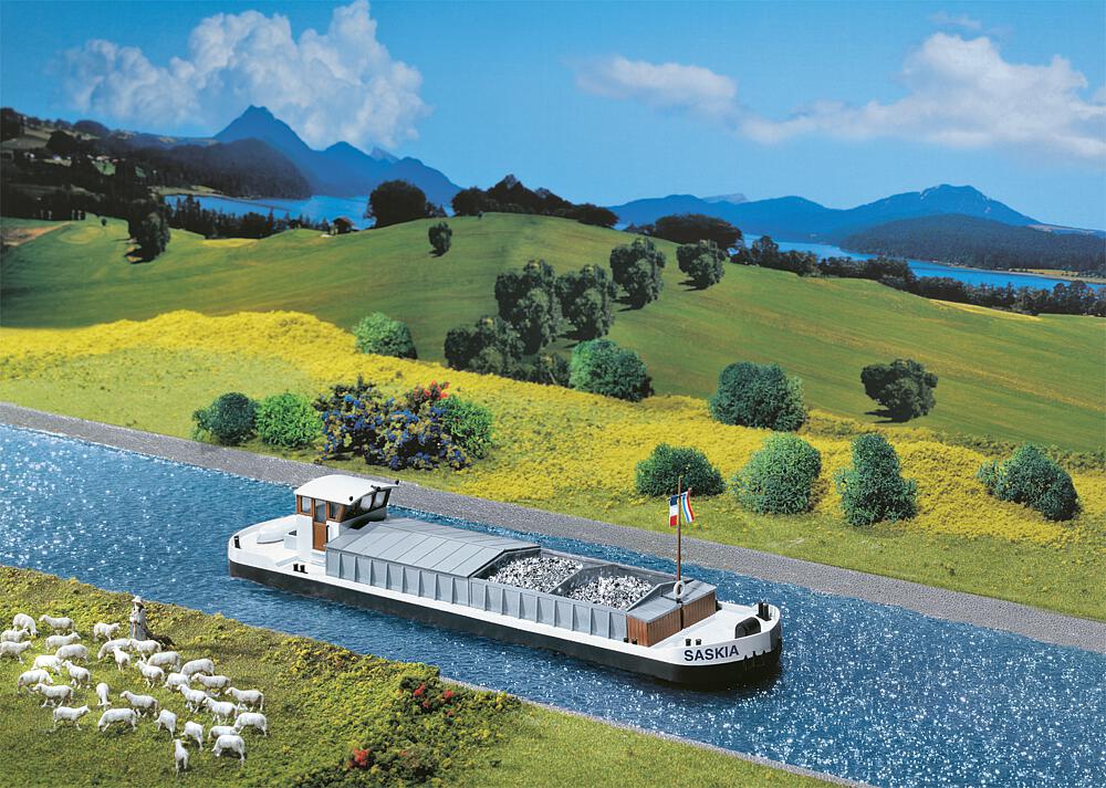 Faller 131005   H0  Péniche automotrice 280 x 60 x 67 mm