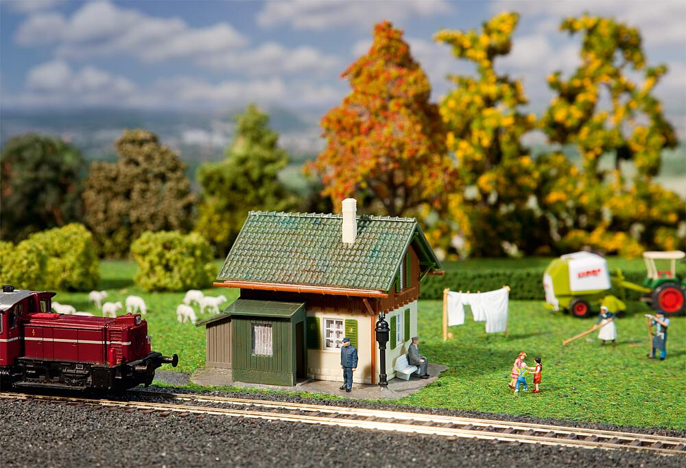 Faller 131356   H0  Maison de garde-barrière 98 x 75 x 71 mm