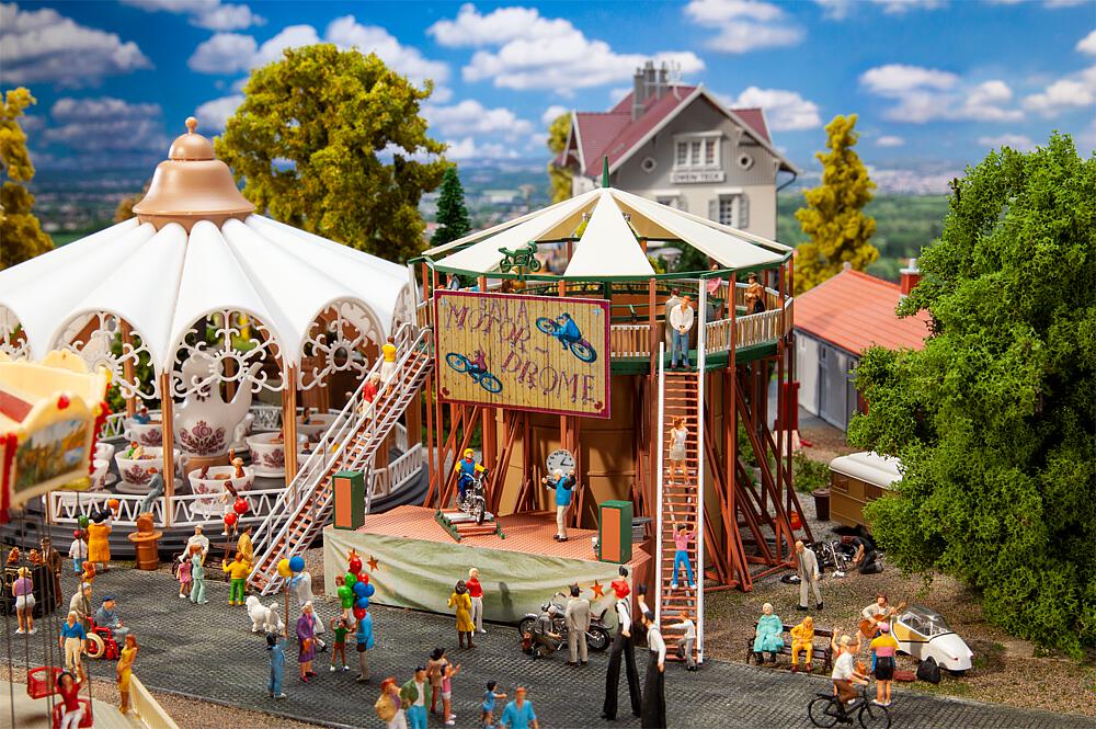 Faller 140336   H0  Numéro de paroi verticale Sala Motor-Drome 170 x 170 x 127 mm