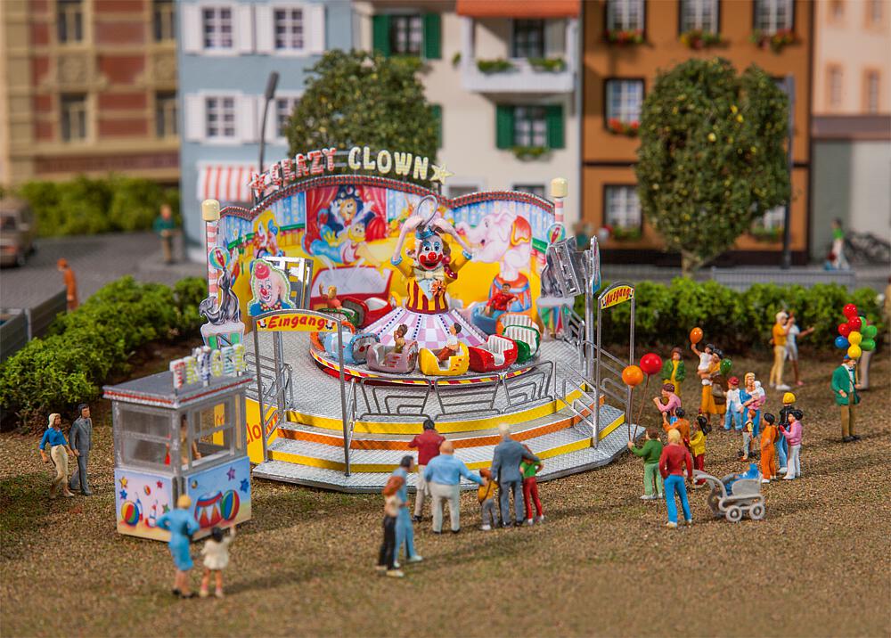 Faller 140424   H0  Attraction Crazy Clown 105 x 96 x 63 mm