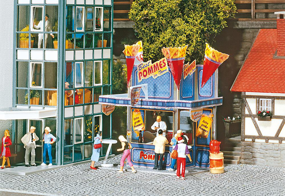 Faller 140444   H0  Stand forain Pommes frites XXL 52 x 75 x 61 mm