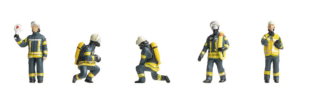 Faller 151637   H0  Pompiers époque VI, set I 