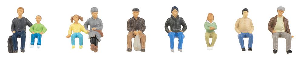 Faller 151663   H0  Personnes assises II 