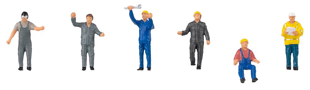 Faller 151674   H0  Mécaniciens industriels et ouvriers 