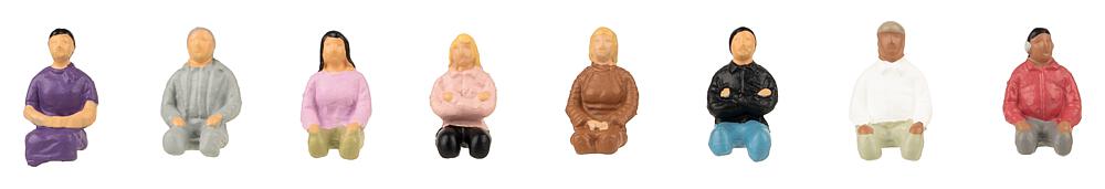 Faller 151700   H0  Personnes assises, sans jambes, II 