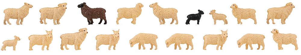 Faller 151917   H0  18 Moutons domestiques 