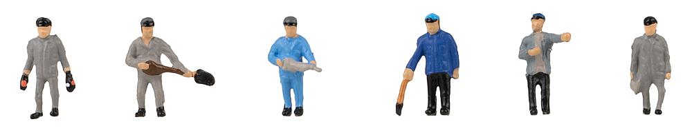 Faller 155610   N  Personnel de locomotive à vapeur 