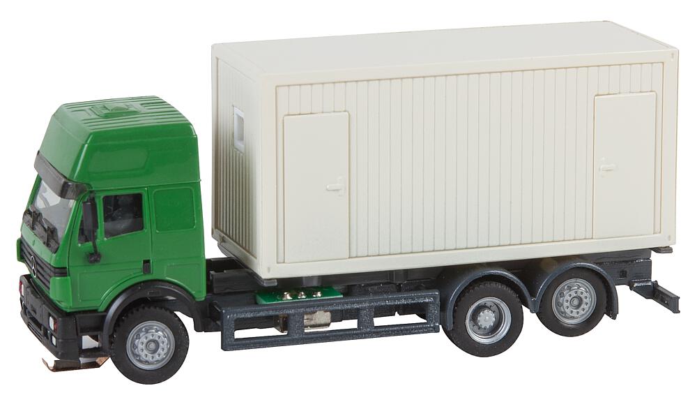 Faller 161480   H0  Camion MB SK’94 Conteneur de chantier (HERPA) 